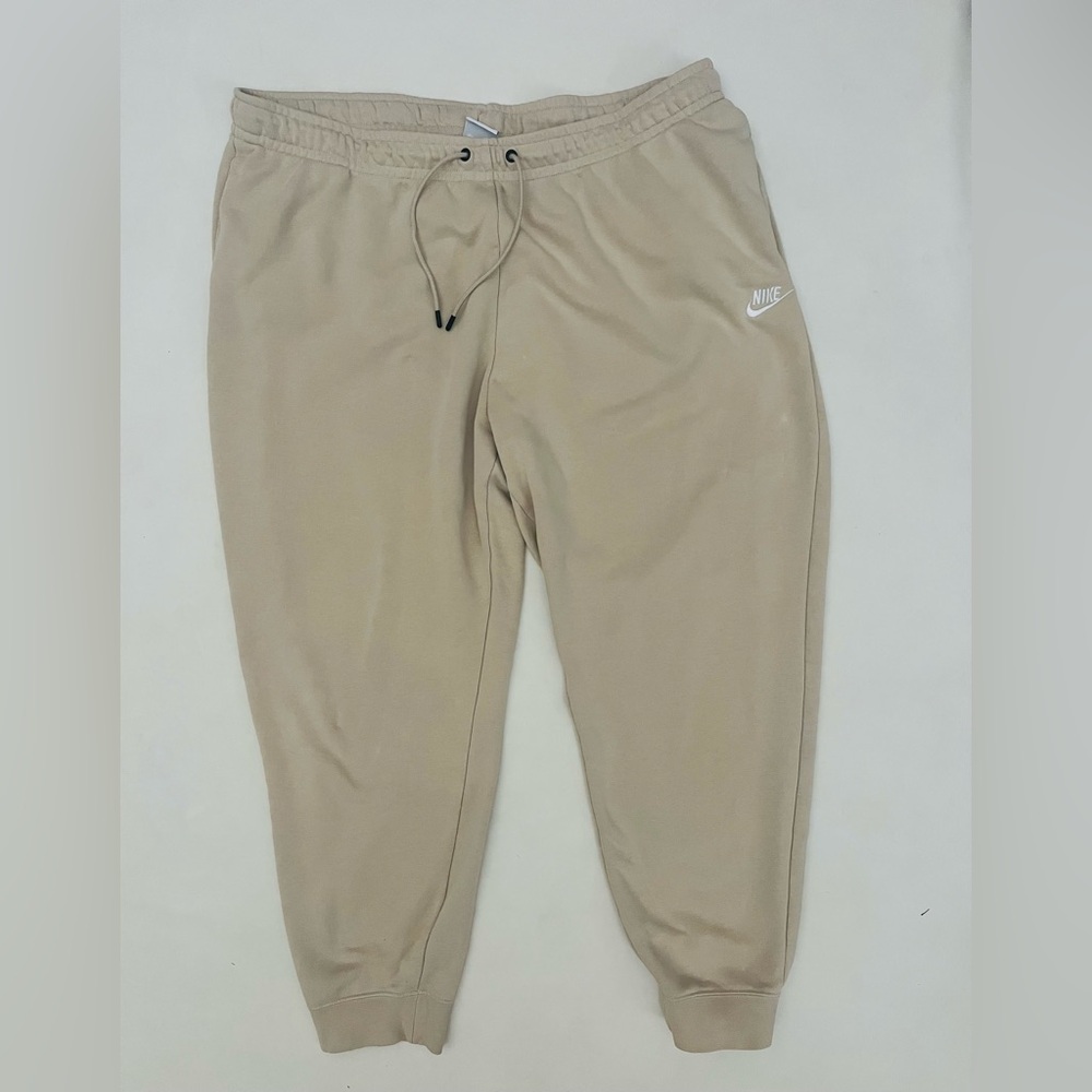 Nike Beige/Tan Track Pants Joggers